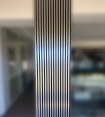Akustinė tašelių plokštė Nerūdijantis plienas 600x2400mm - Image 3